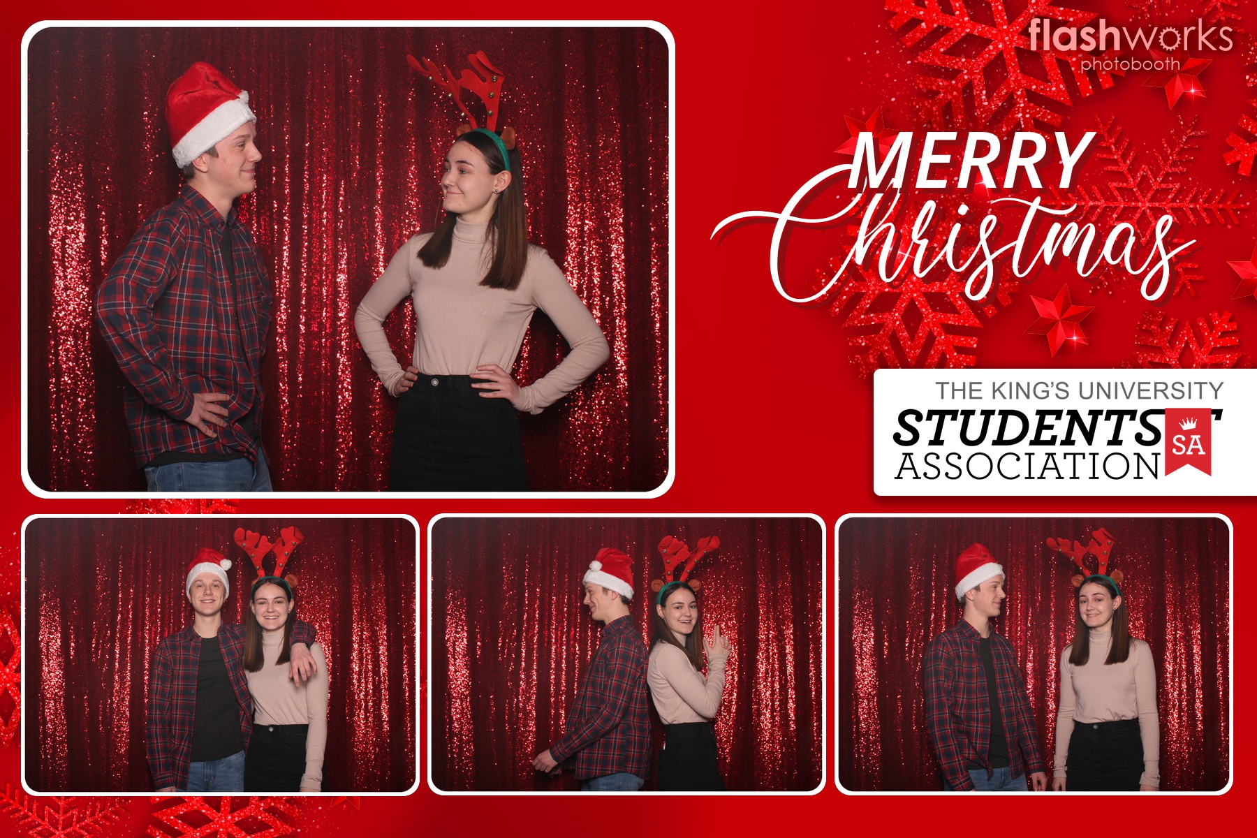Kings Christmas Party | View more photos from the event at gallery.flashworksphotobooth.com/u/FlashworksPhotoboothInc/Kings-Christmas-Party